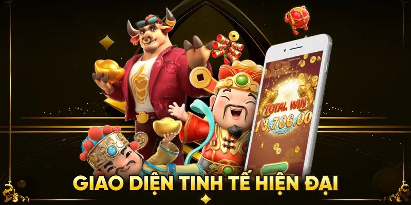 Giao diện 77bet hiện đại